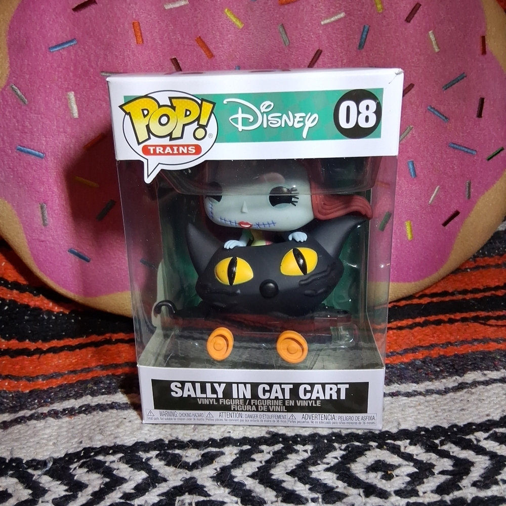 Sally in Cat Cart Funko POP 08 Nightmare Before Christmas Disney